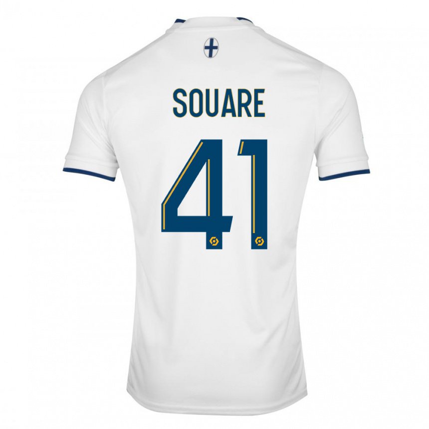 Damen Cheick Souare #41 Weißer Saphir Heimtrikot Trikot 2022/23 T-shirt Belgien