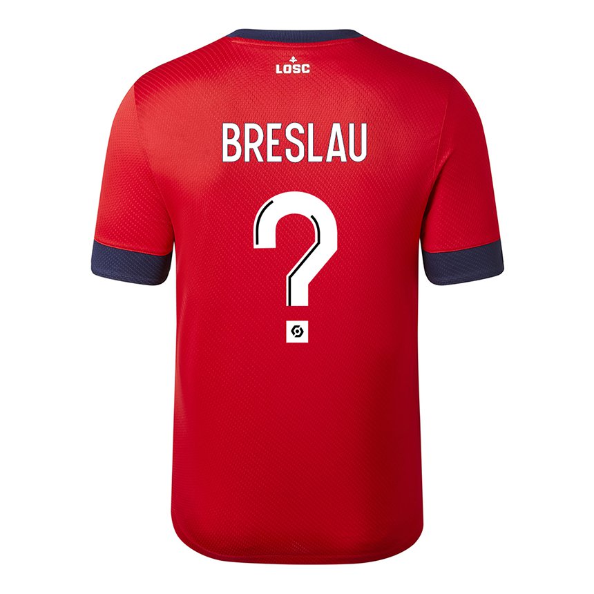 Damen Jessy Breslau #0 Roter Zuckerapfel Heimtrikot Trikot 2022/23 T-shirt Belgien