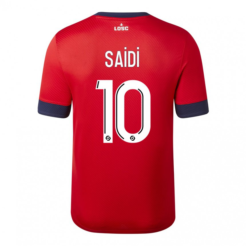 Damen Rachel Saidi #10 Roter Zuckerapfel Heimtrikot Trikot 2022/23 T-shirt Belgien