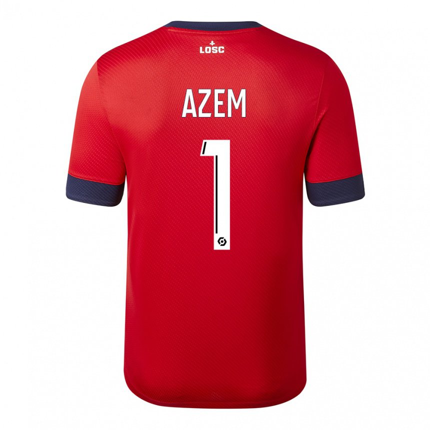 Damen Floriane Azem #1 Roter Zuckerapfel Heimtrikot Trikot 2022/23 T-shirt Belgien