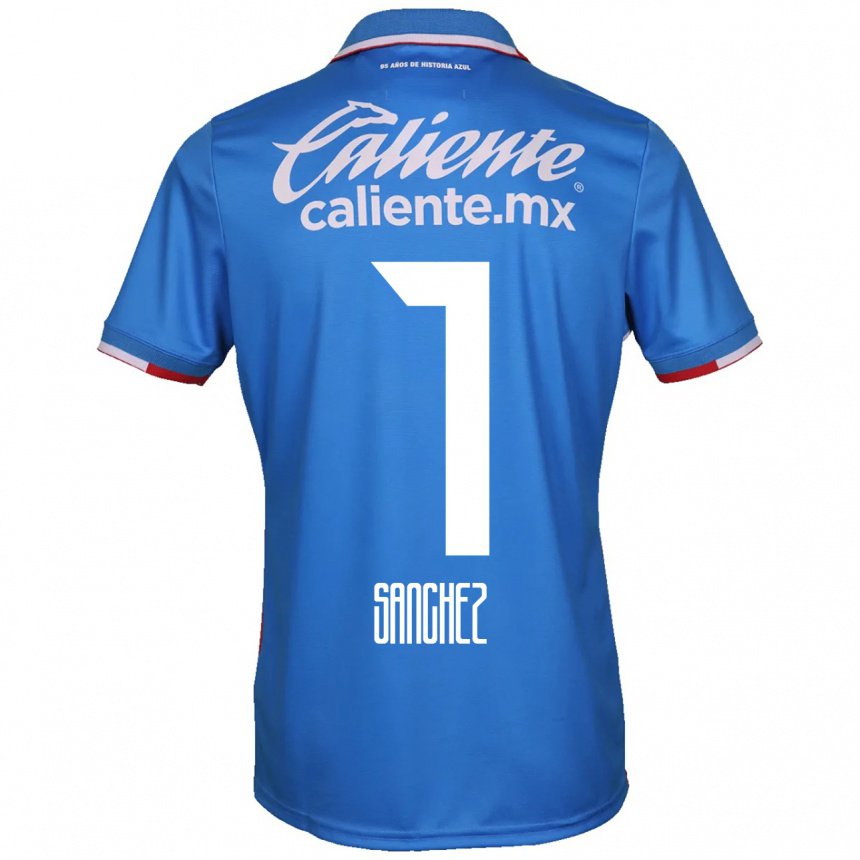 Damen Andrea Sanchez #7 Azurblau Heimtrikot Trikot 2022/23 T-shirt Belgien