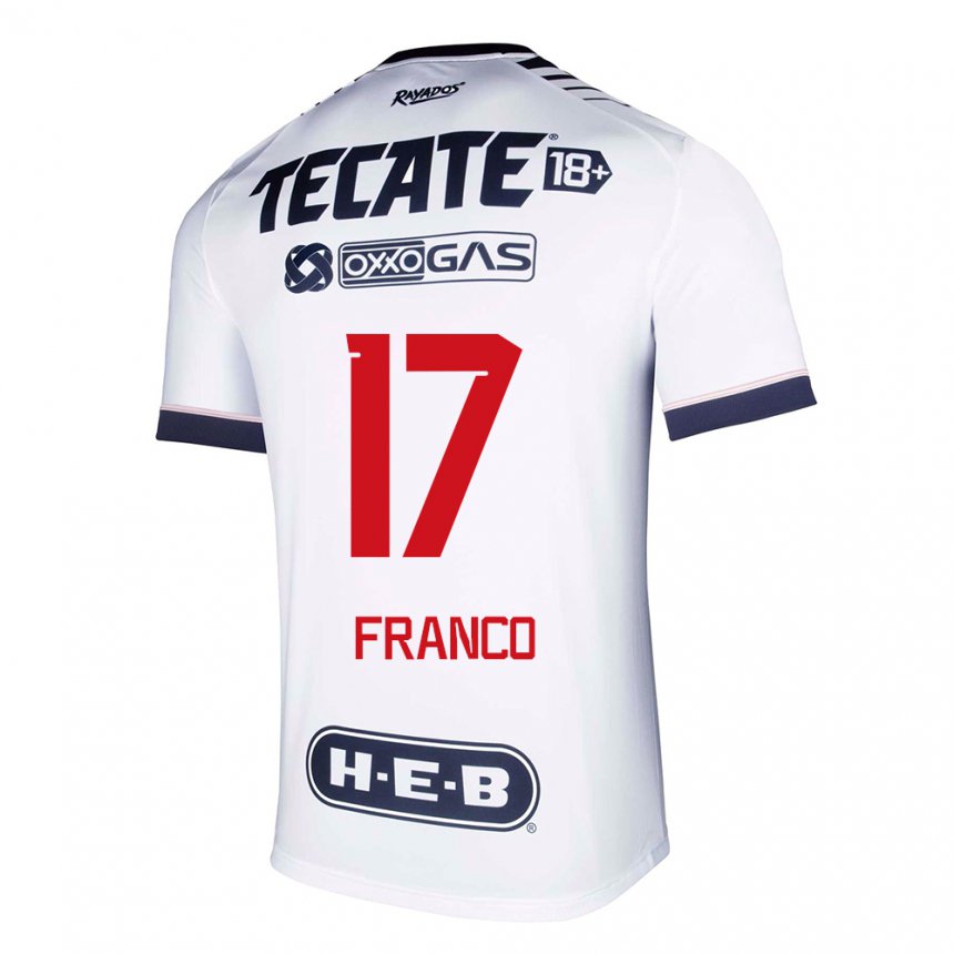 Damen Yamile Franco #17 Weißer Raum Heimtrikot Trikot 2022/23 T-shirt Belgien