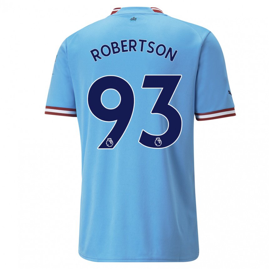 Damen Alex Robertson #93 Blau Rot Heimtrikot Trikot 2022/23 T-shirt Belgien