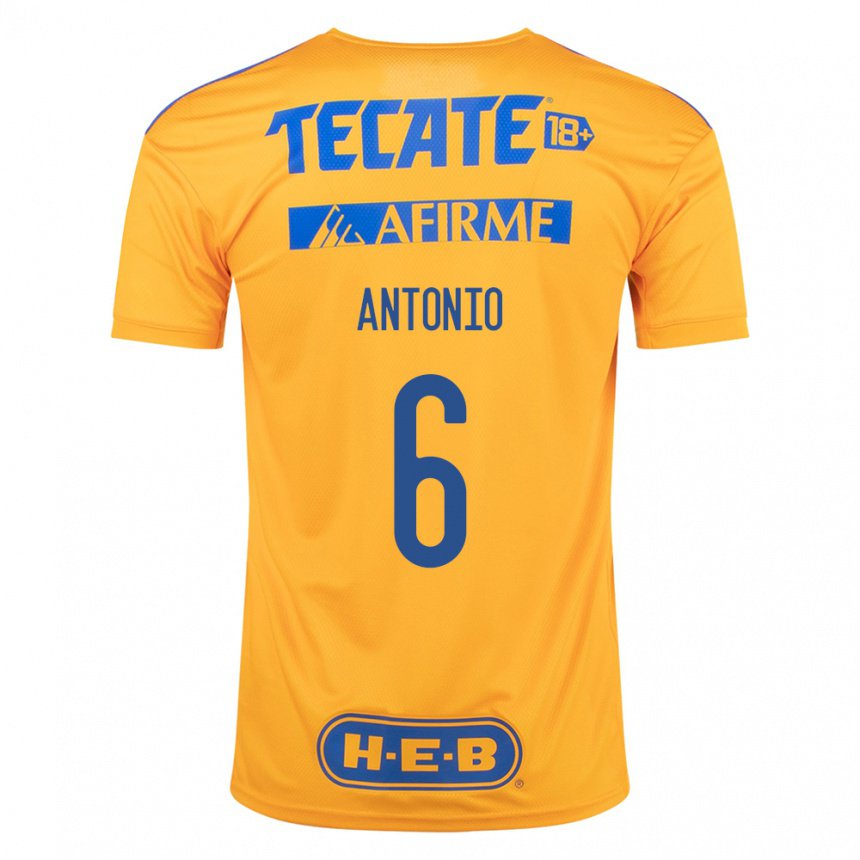 Damen Nancy Antonio #6 Hummel Gelb Heimtrikot Trikot 2022/23 T-shirt Belgien
