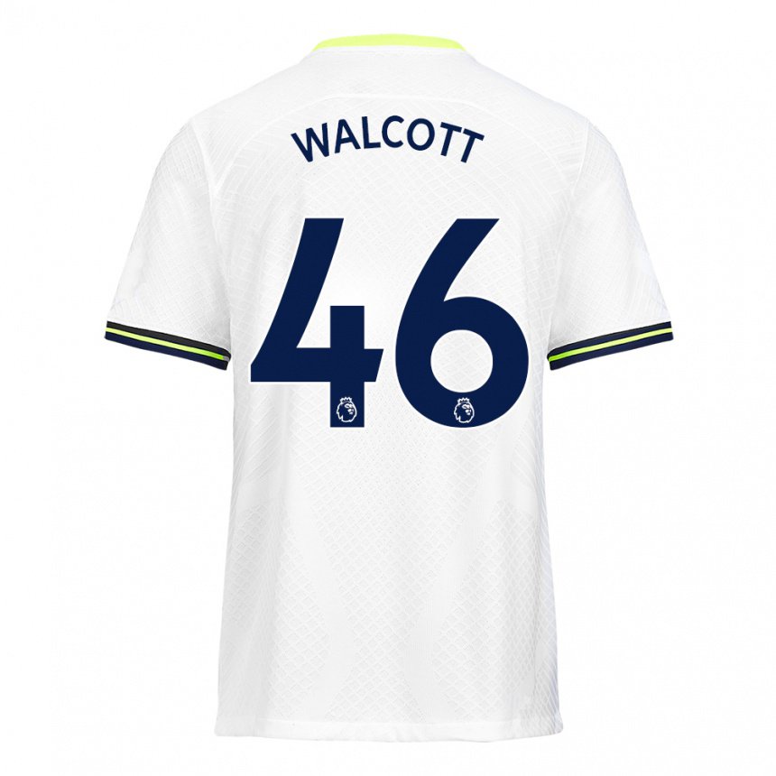 Damen Malachi Fagan Walcott #46 Weiß Grün Heimtrikot Trikot 2022/23 T-shirt Belgien