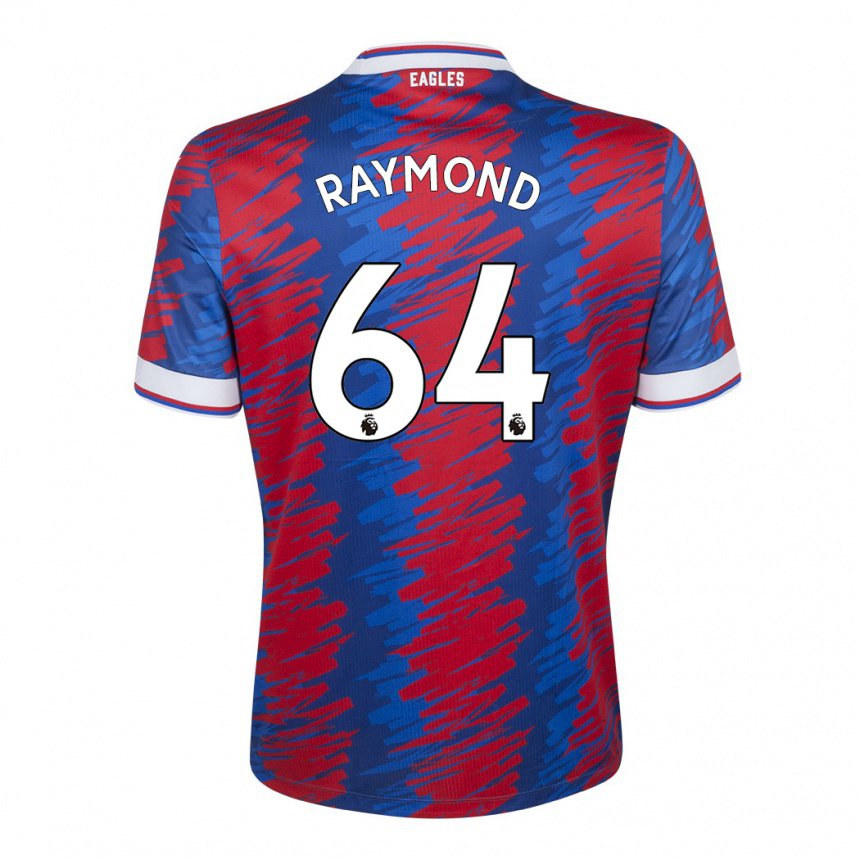 Damen Jadan Raymond #64 Rot Blau Heimtrikot Trikot 2022/23 T-shirt Belgien
