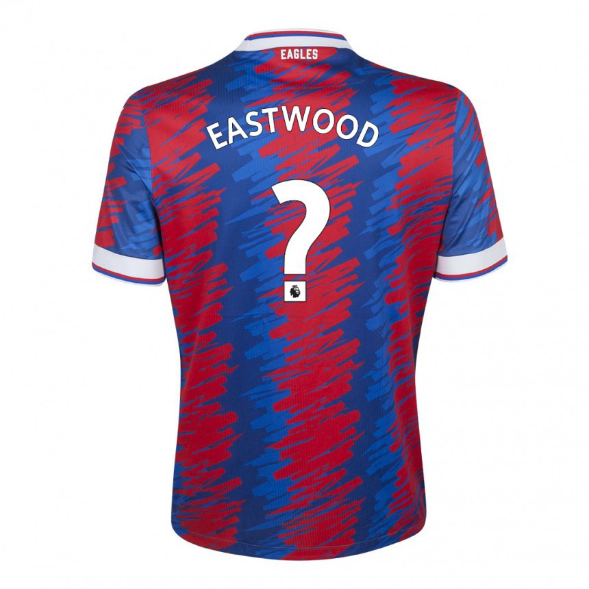 Damen William Eastwood #0 Rot Blau Heimtrikot Trikot 2022/23 T-shirt Belgien