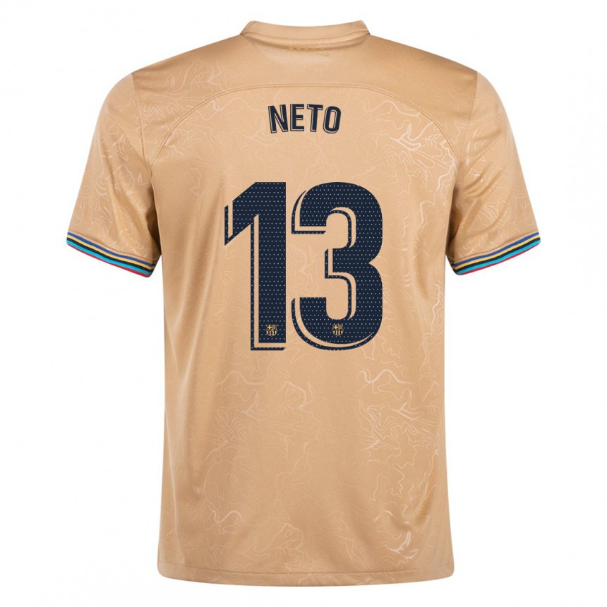 Damen Neto #13 Gold Auswärtstrikot Trikot 2022/23 T-shirt Belgien