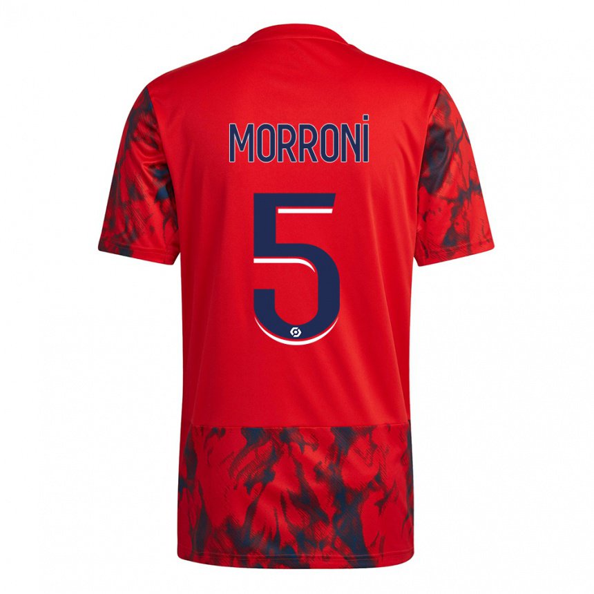 Damen Perle Morroni #5 Roter Raum Auswärtstrikot Trikot 2022/23 T-shirt Belgien
