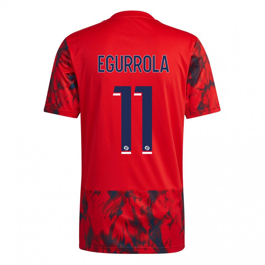 Damen Damaris Egurrola #11 Roter Raum Auswärtstrikot Trikot 2022/23 T-shirt Belgien