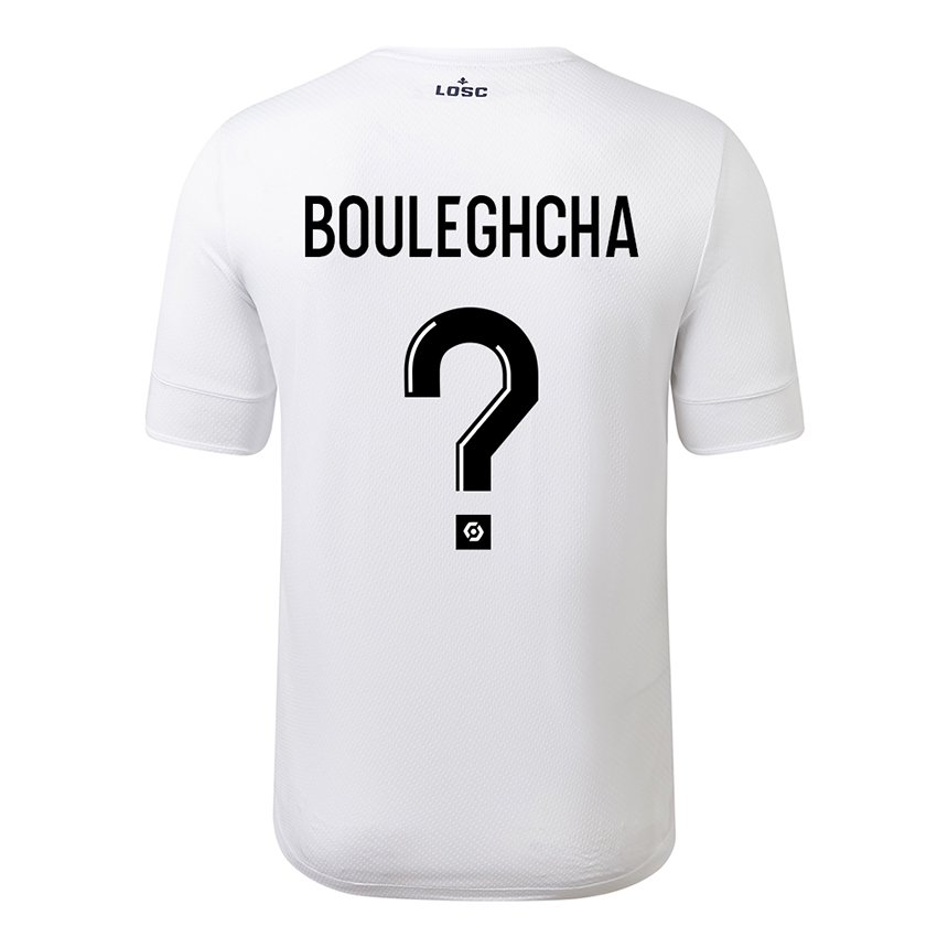 Damen Ismail Bouleghcha #0 Weiß Purpur Auswärtstrikot Trikot 2022/23 T-shirt Belgien