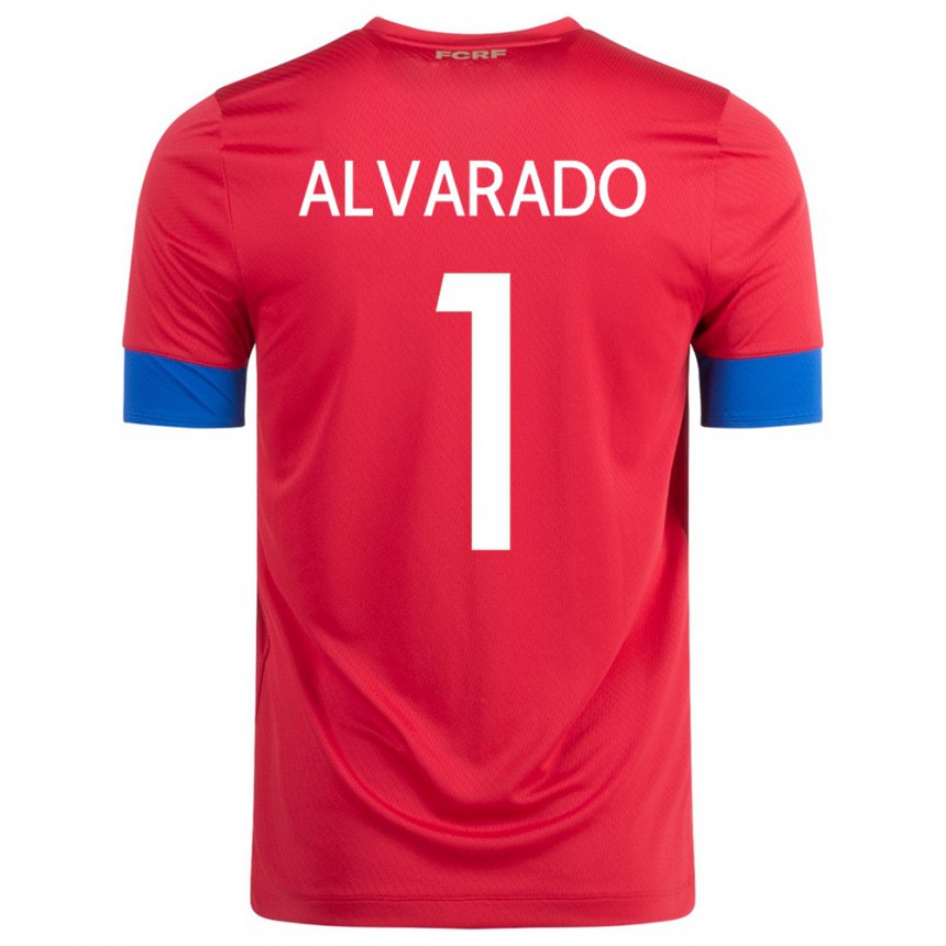 Kinder Costa-ricanische Esteban Alvarado #1 Rot Heimtrikot Trikot 22-24 T-shirt Belgien