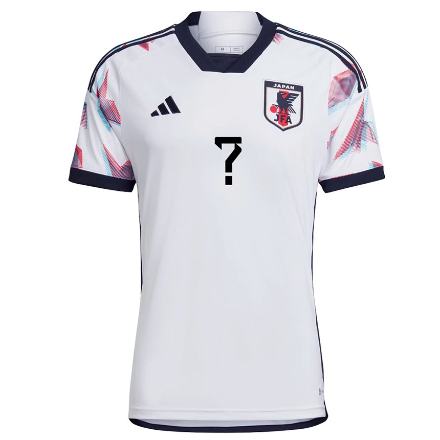 Enfant Maillot Japon Votre Nom #0 Blanc Tenues Extérieur 22-24 T-shirt Belgique