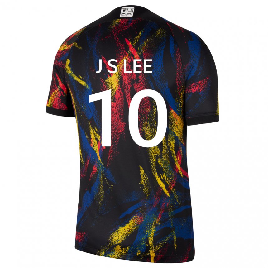 Enfant Maillot Corée Du Sud Jae-sung Lee #10 Multicolore Tenues Extérieur 22-24 T-shirt Belgique