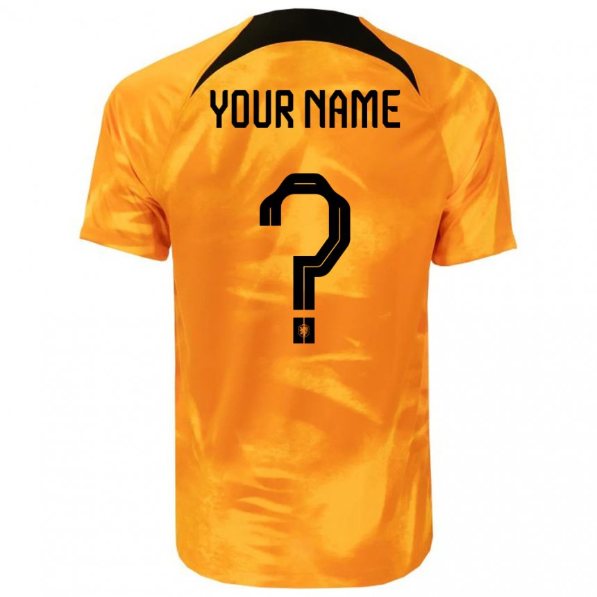 Herren Niederländische Ihren Namen #0 Rot Heimtrikot Trikot 22-24 T-shirt Belgien