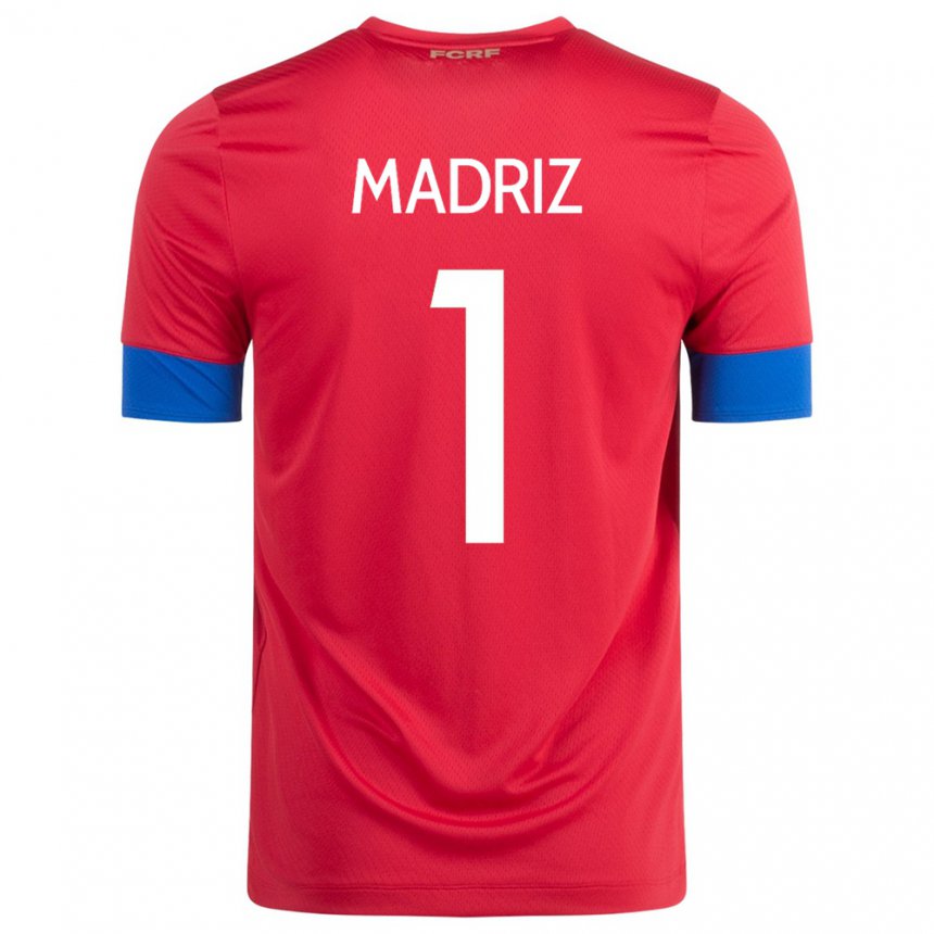 Enfant Maillot Costa Rica Abraham Madriz #1 Rouge Tenues Domicile 22-24 T-shirt Belgique