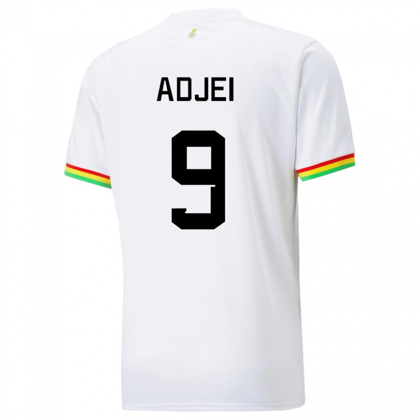 Kinder Ghanaische Vivian Adjei #9 Weiß Heimtrikot Trikot 22-24 T-shirt Belgien