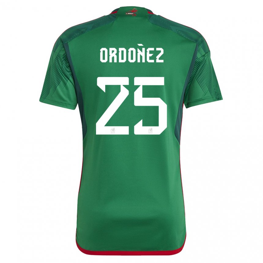 Kinder Mexikanische Diana Ordonez #25 Grün Heimtrikot Trikot 22-24 T-shirt Belgien