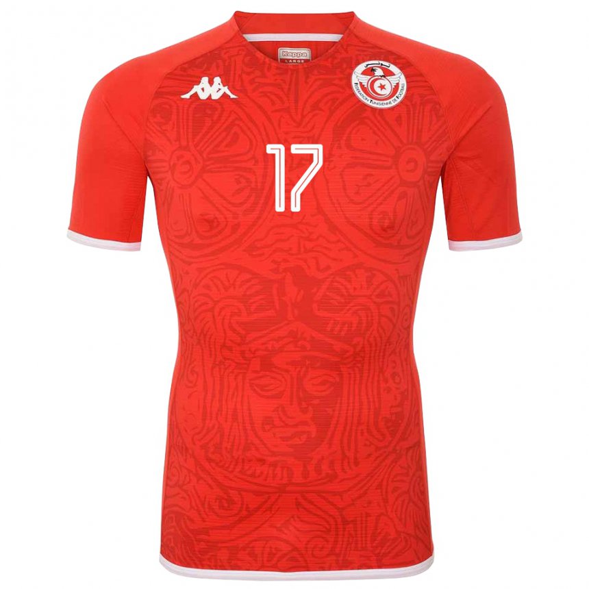 Herren Tunesische Imen Trodi #17 Rot Heimtrikot Trikot 22-24 T-shirt Belgien