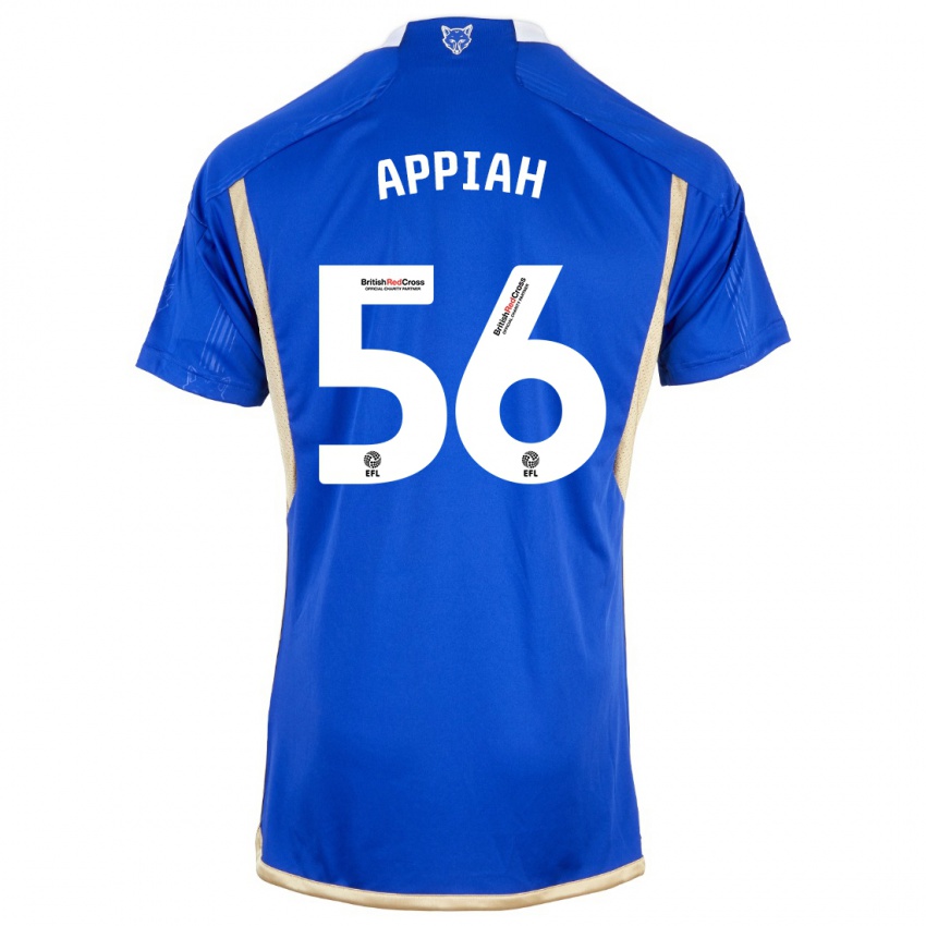 Kinderen Paul Appiah #56 Blauw Thuisshirt Thuistenue 2023/24 T-Shirt België