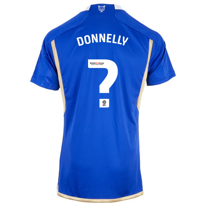 Enfant Maillot Ryan Donnelly #0 Bleu Tenues Domicile 2023/24 T-Shirt Belgique
