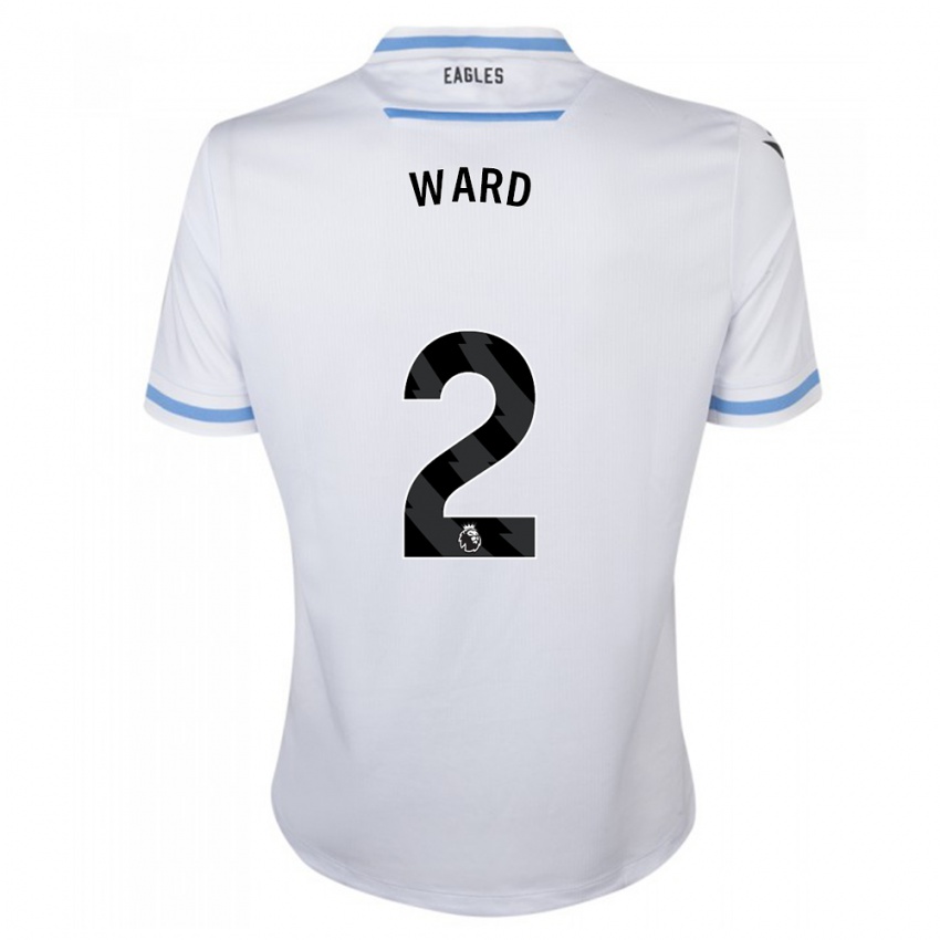Kinder Joel Ward #2 Weiß Auswärtstrikot Trikot 2023/24 T-Shirt Belgien
