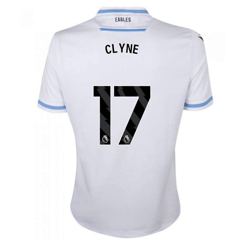 Enfant Maillot Nathaniel Clyne #17 Blanc Tenues Extérieur 2023/24 T-Shirt Belgique