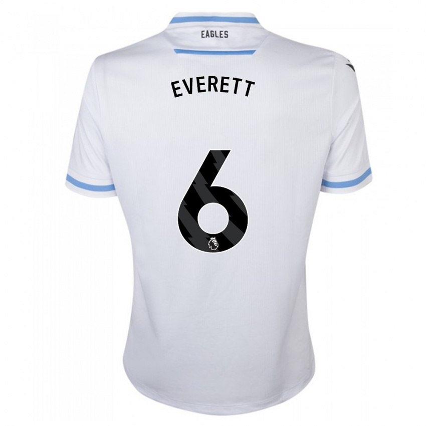 Kinder Aimee Everett #6 Weiß Auswärtstrikot Trikot 2023/24 T-Shirt Belgien