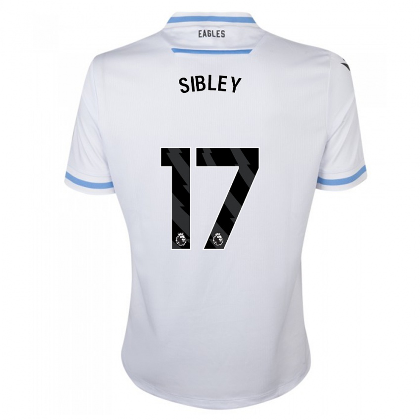 Enfant Maillot Isabella Sibley #17 Blanc Tenues Extérieur 2023/24 T-Shirt Belgique