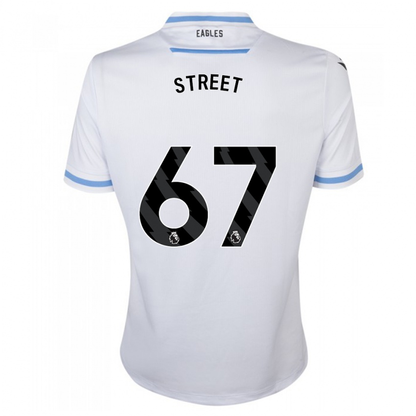 Enfant Maillot Rob Street #67 Blanc Tenues Extérieur 2023/24 T-Shirt Belgique