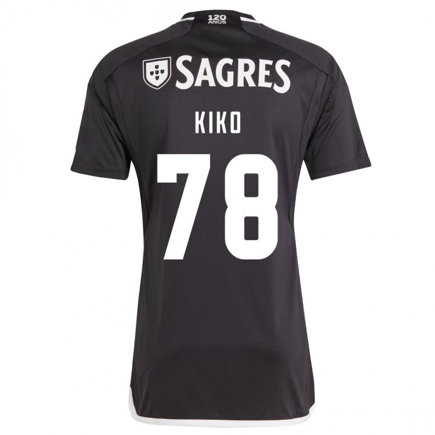 Kinderen Kiko #78 Zwart Uitshirt Uittenue 2023/24 T-Shirt België
