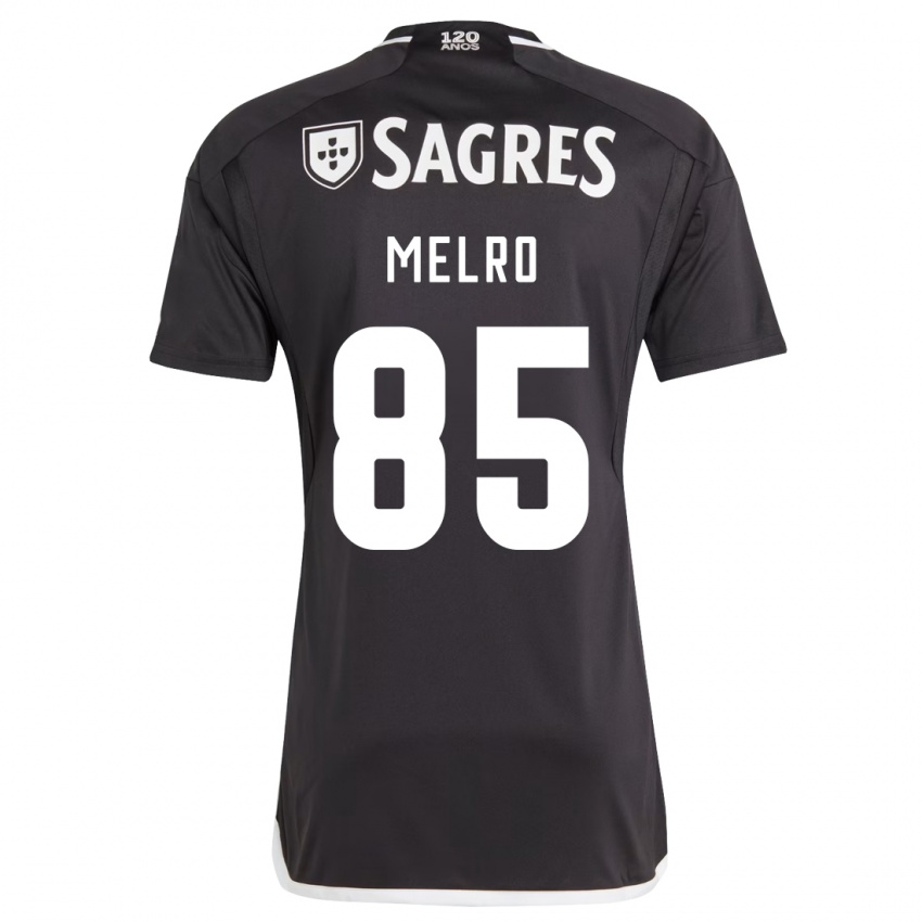 Kinder José Melro #85 Schwarz Auswärtstrikot Trikot 2023/24 T-Shirt Belgien