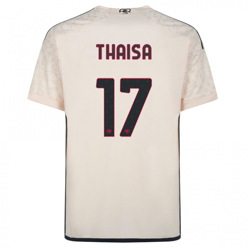 Kinderen Thaisa #17 Gebroken Wit Uitshirt Uittenue 2023/24 T-Shirt België
