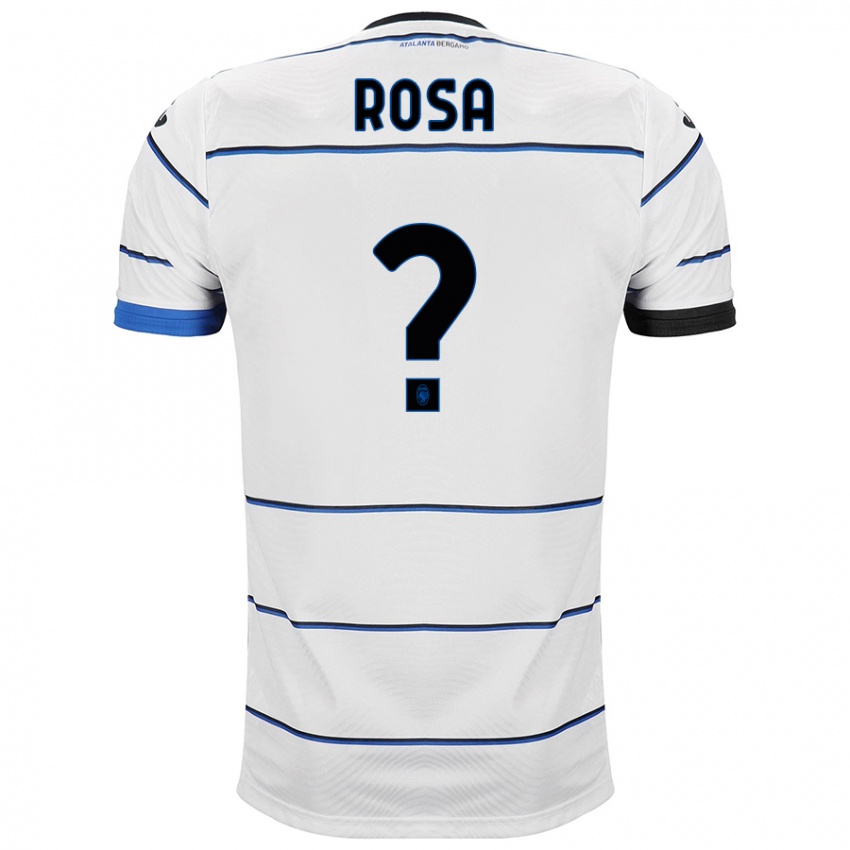 Kinderen Alessio Rosa #0 Wit Uitshirt Uittenue 2023/24 T-Shirt België
