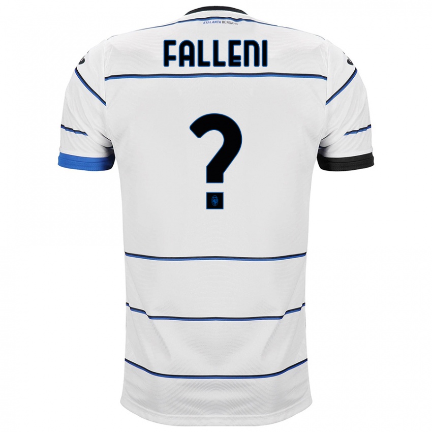 Kinder Alessandro Falleni #0 Weiß Auswärtstrikot Trikot 2023/24 T-Shirt Belgien