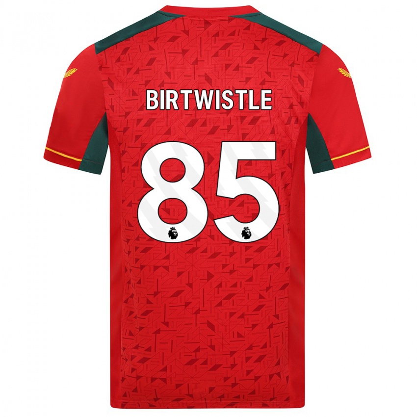 Herren Harry Birtwistle #85 Rot Auswärtstrikot Trikot 2023/24 T-Shirt Belgien