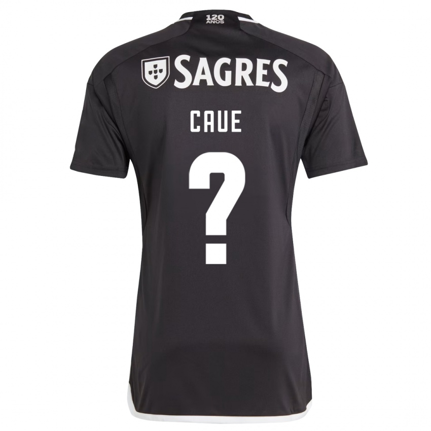 Herren Caue #0 Schwarz Auswärtstrikot Trikot 2023/24 T-Shirt Belgien