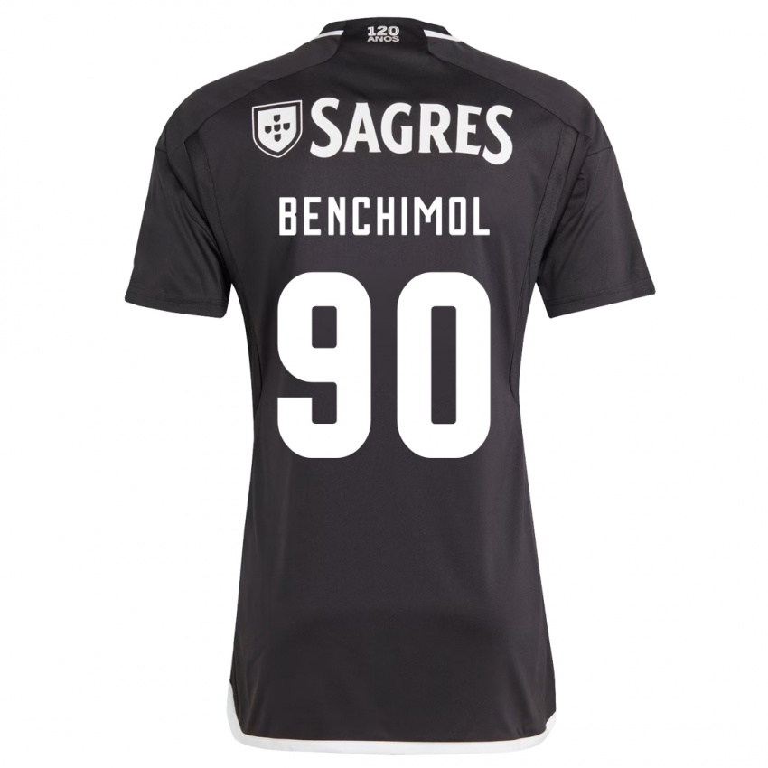 Heren Benchimol #90 Zwart Uitshirt Uittenue 2023/24 T-Shirt België