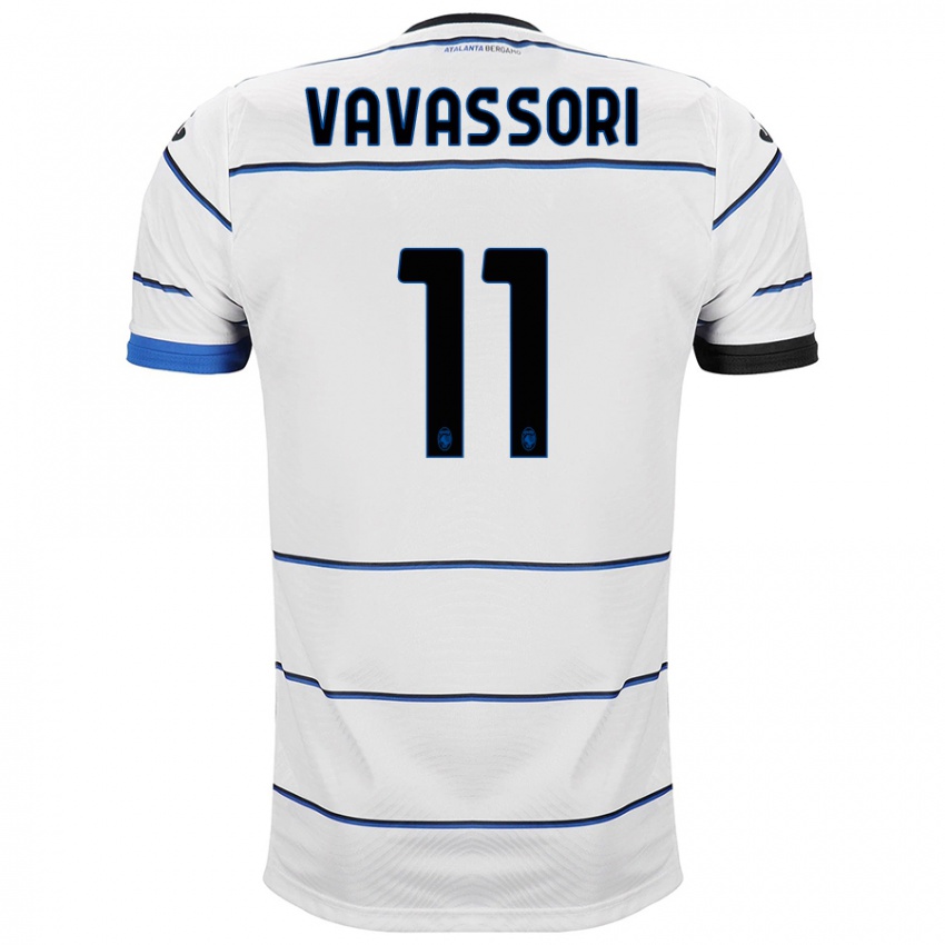 Heren Dominic Vavassori #11 Wit Uitshirt Uittenue 2023/24 T-Shirt België