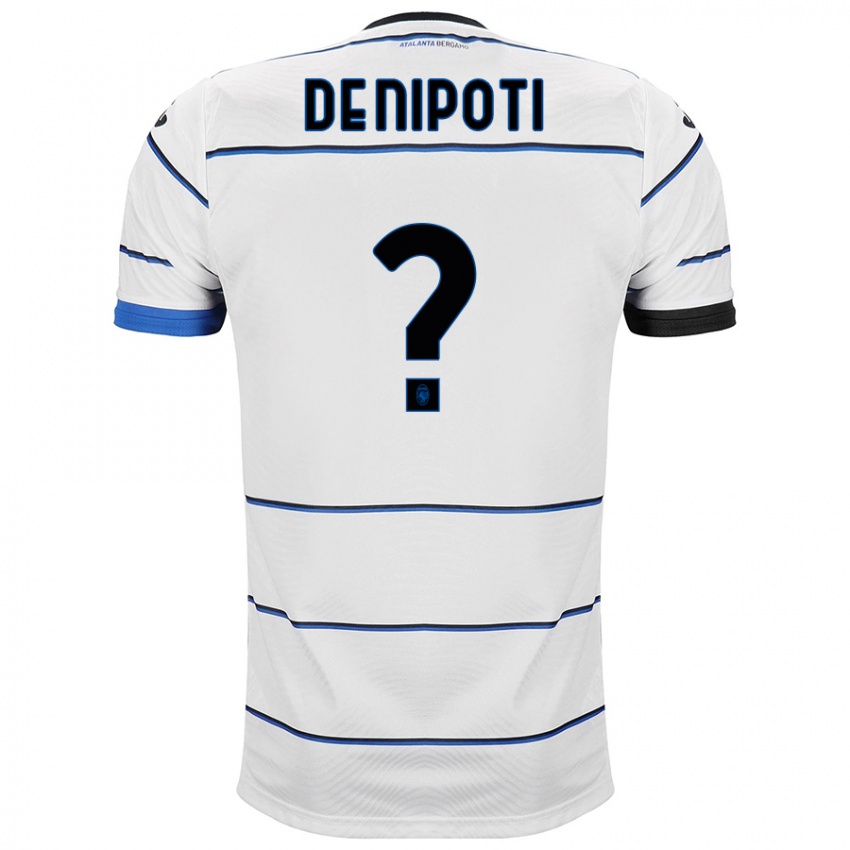 Herren Tommaso De Nipoti #0 Weiß Auswärtstrikot Trikot 2023/24 T-Shirt Belgien