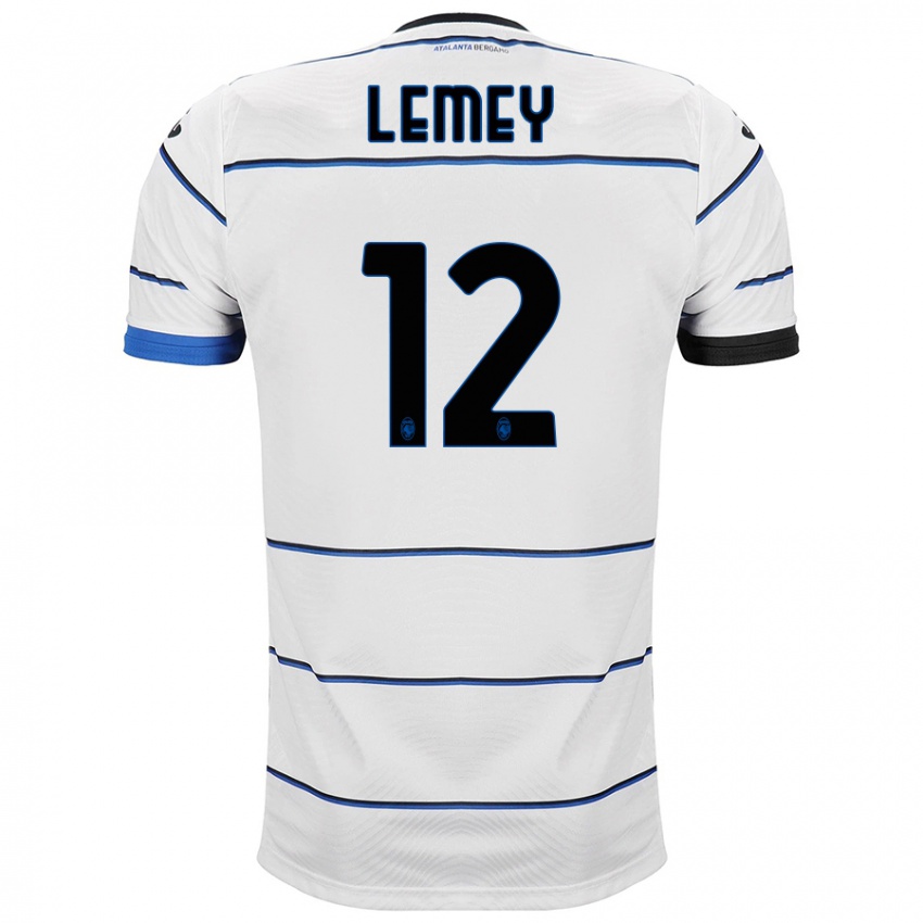 Heren Diede Lemey #12 Wit Uitshirt Uittenue 2023/24 T-Shirt België