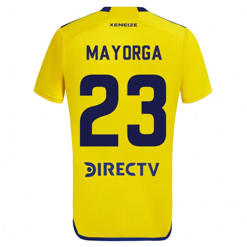 Herren Miriam Mayorga #23 Gelb Auswärtstrikot Trikot 2023/24 T-Shirt Belgien