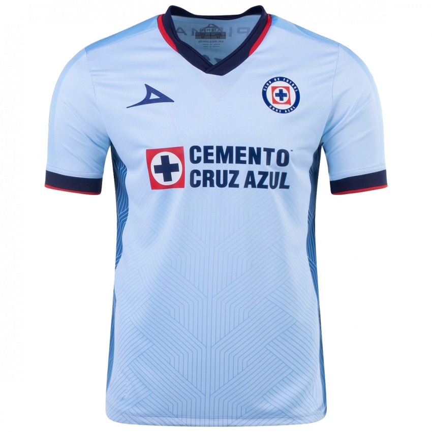 Herren Cristian Jimenez #32 Himmelblau Auswärtstrikot Trikot 2023/24 T-Shirt Belgien