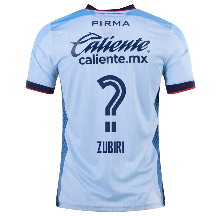 Herren Alan Zubiri #0 Himmelblau Auswärtstrikot Trikot 2023/24 T-Shirt Belgien