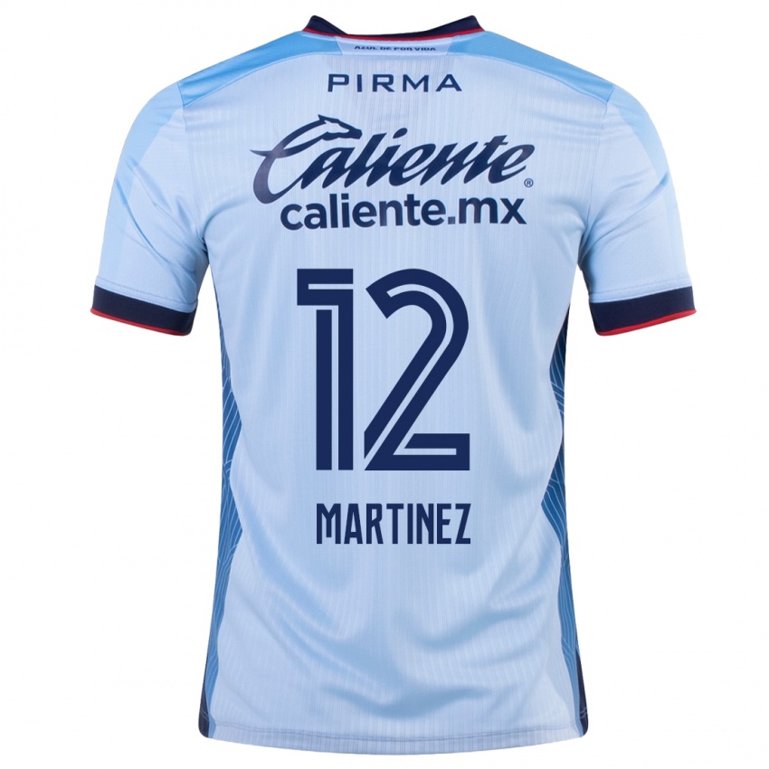 Heren Jose Joaquin Martinez #12 Hemelsblauw Uitshirt Uittenue 2023/24 T-Shirt België