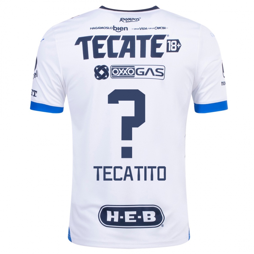 Heren Tecatito #0 Wit Uitshirt Uittenue 2023/24 T-Shirt België