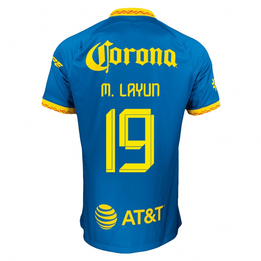 Herren Miguel Layun #19 Blau Auswärtstrikot Trikot 2023/24 T-Shirt Belgien