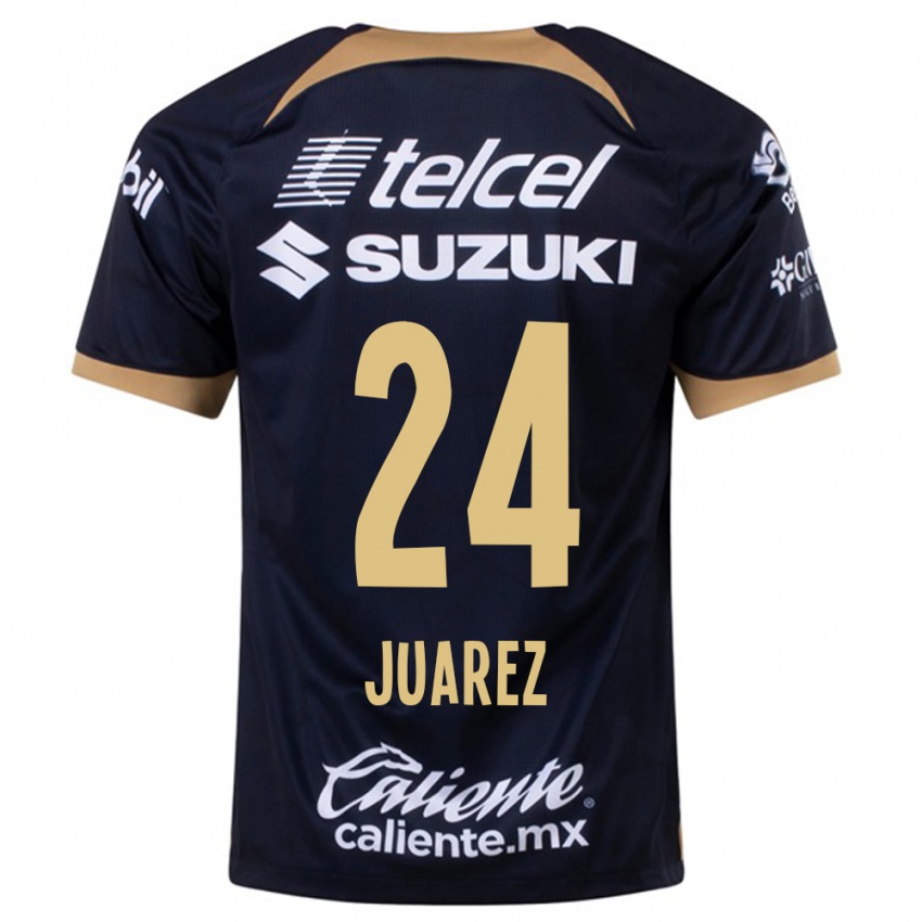 Herren Gabriela Juarez #24 Dunkelblau Auswärtstrikot Trikot 2023/24 T-Shirt Belgien