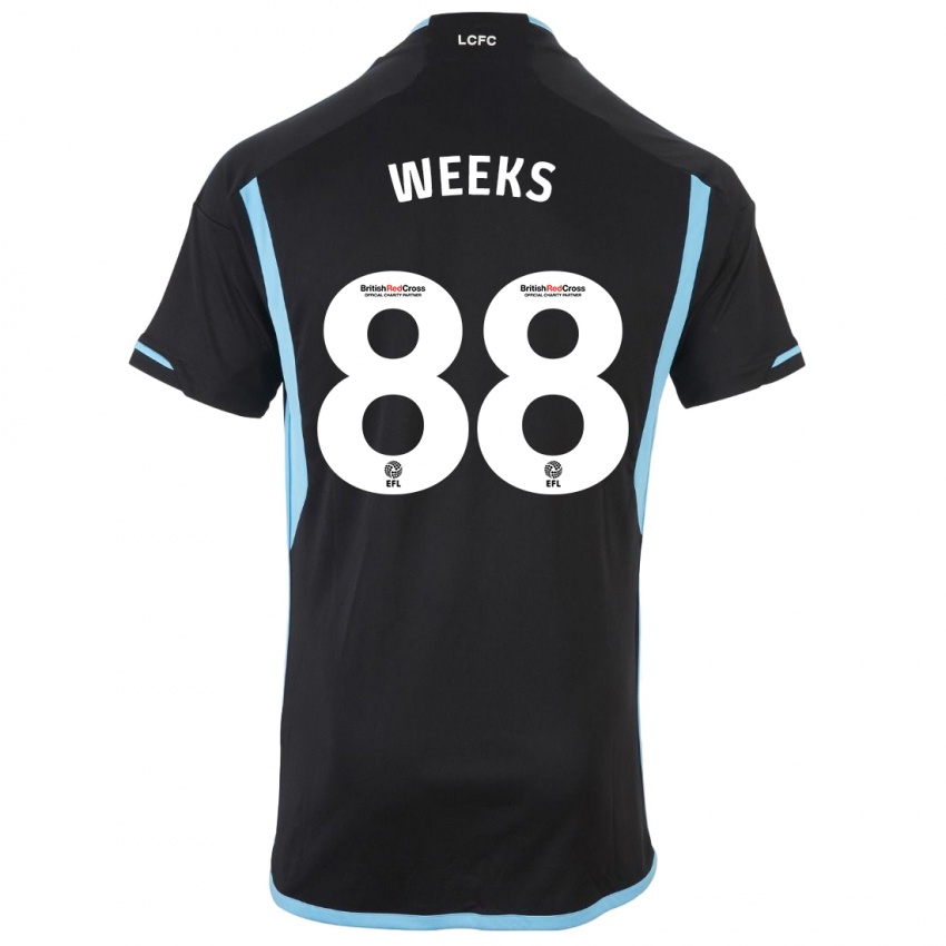 Dames Tyler Weeks #88 Zwart Uitshirt Uittenue 2023/24 T-Shirt België