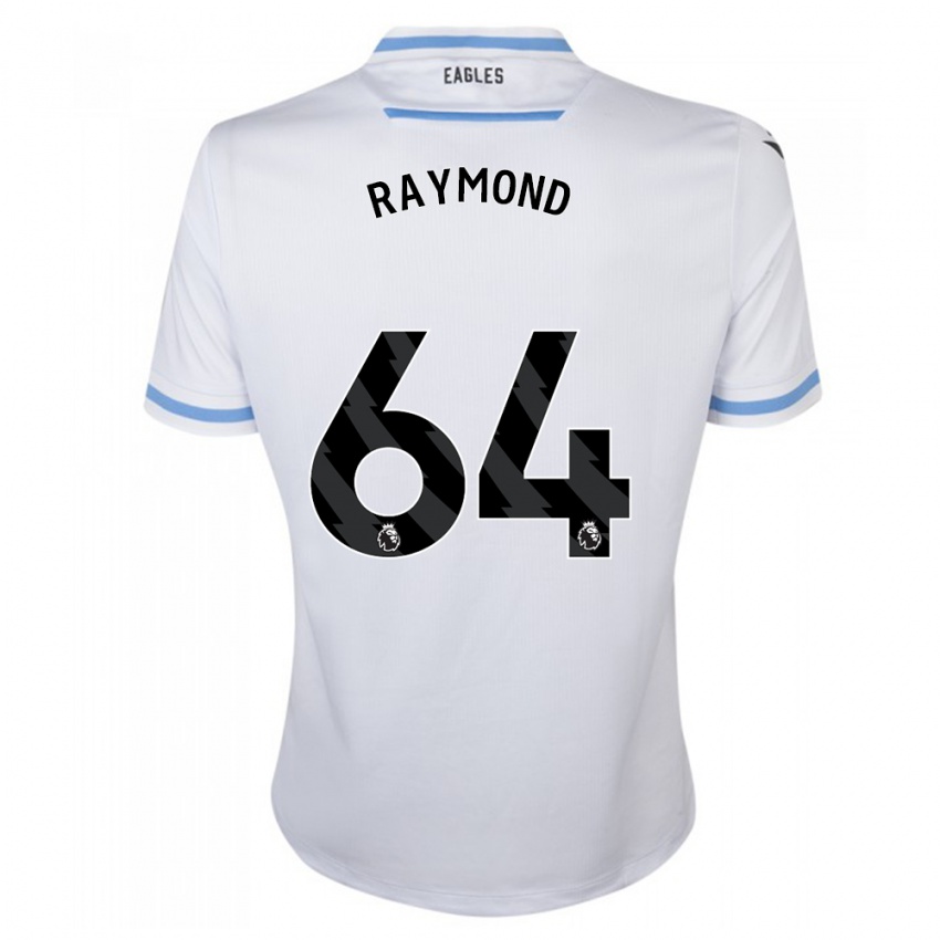 Damen Jadan Raymond #64 Weiß Auswärtstrikot Trikot 2023/24 T-Shirt Belgien